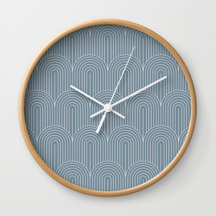 Art Deco Arch Pattern XLI Wall Clock