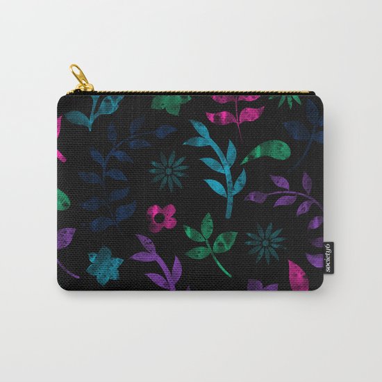 Seamless Flower Pattern III Carry-All Pouch