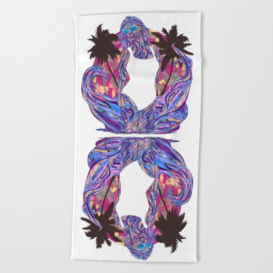 Cali for the Summer Beach Towel
