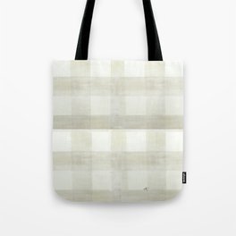 Buffalo Plaid  Cream Tote Bag | Pattern, Offwhite, Buffaloplaid, Plaid, Taupe, Geometric, Neutral, Cream, Painting 