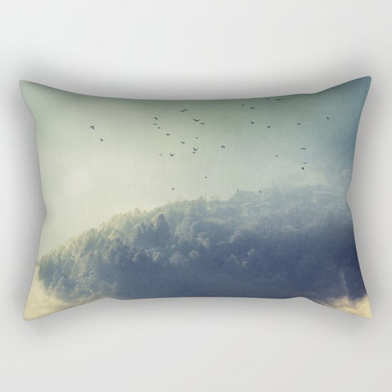 close to the edge Rectangular Pillow