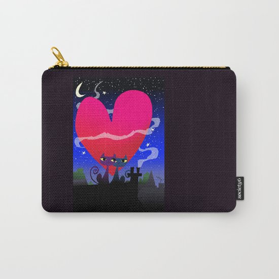 Valentines Cats Carry-All Pouch