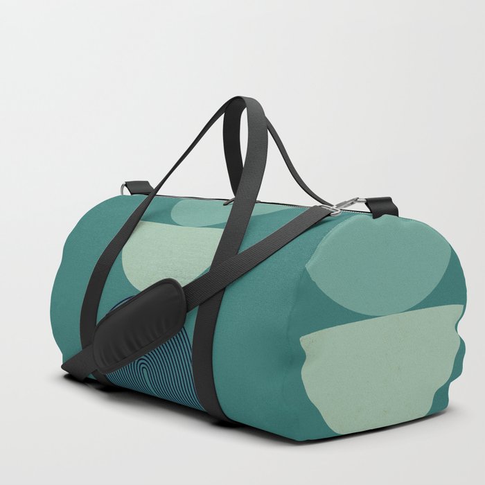 Abstraction_GREEN_MOUNTAINS_SUNLIGHT_BALANCE_POP_ART_0413A Duffle Bag