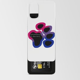 Bi Flag Paw Android Card Case