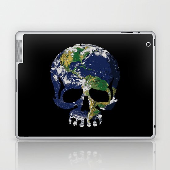 Skull Earth Laptop & iPad Skin