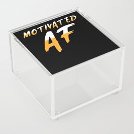 Motivated AF Acrylic Box