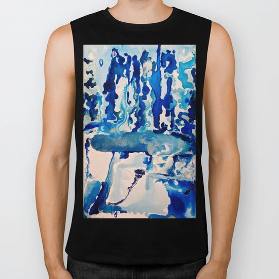 Our Ice Is Melting Biker Tank