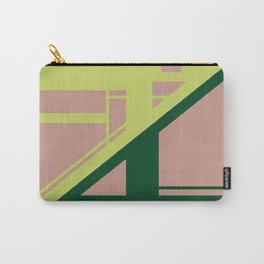 Segmented - Minimalist Geometric Abstract Carry-All Pouch