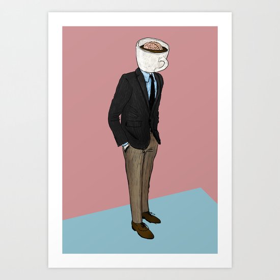 IT'S MORNING AND I THINK OF YOU Art Print