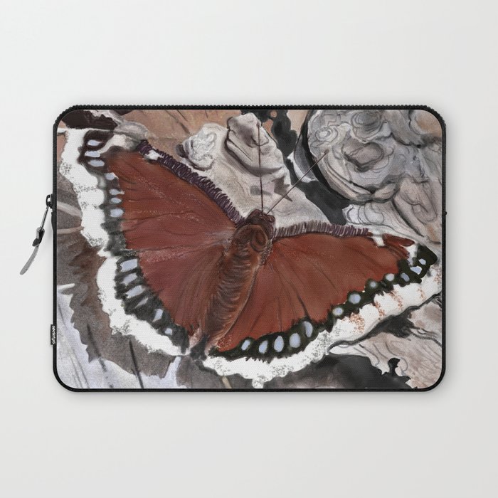 Cloak of Mourning Butterfly Laptop Sleeve