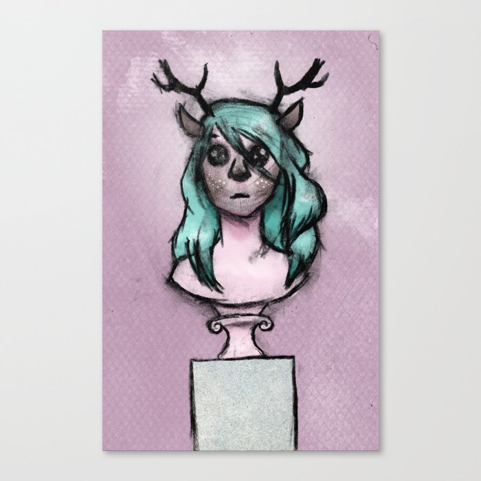 The Idols We Created in Our Bedrooms with Webcams and Makeup Palettes Canvas Print