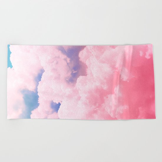 Candy Sky Beach Towel