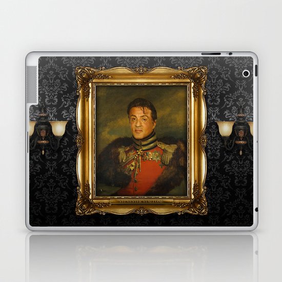 Sylvester Stallone - replaceface Laptop & iPad Skin
