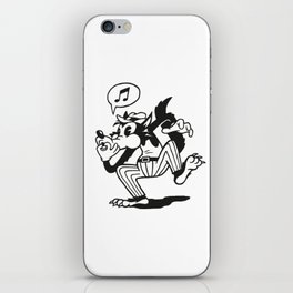 Wolf Whistle iPhone Skin