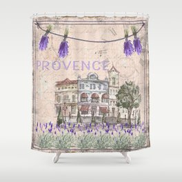 Provence France - my love  - Lavender and Summer Shower Curtain