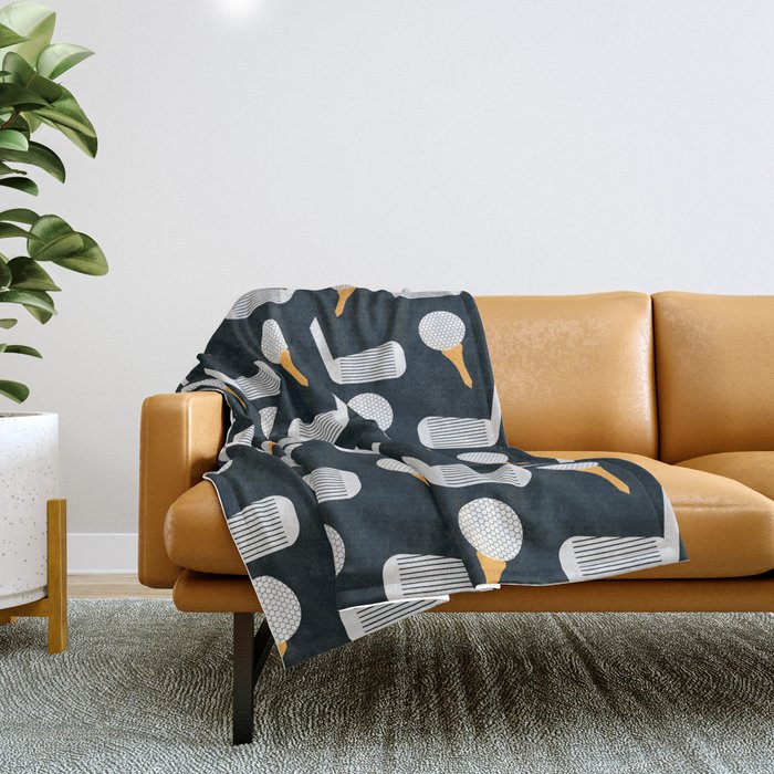 Golf throw blanket store
