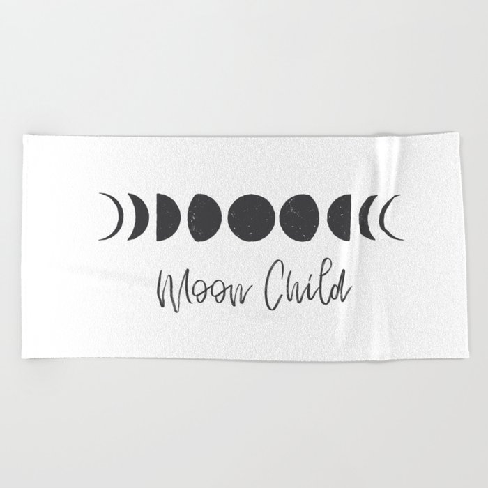 Moon Child Beach Towel