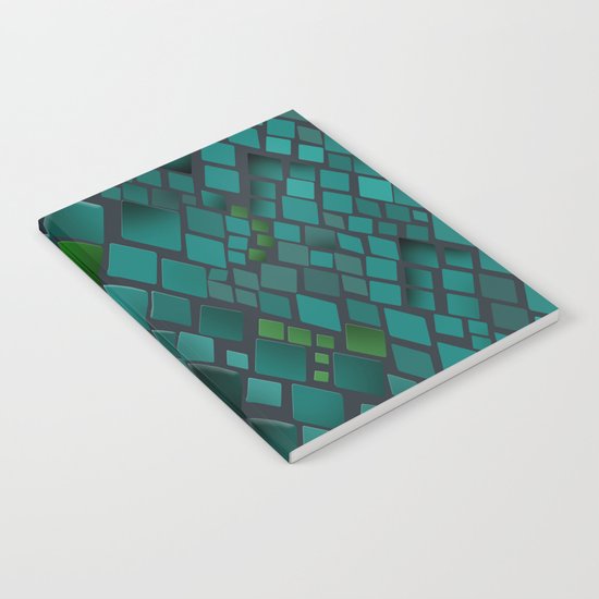 Digital graphics snake skin. Notebook