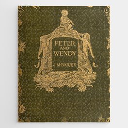 Peter and Wendy Antique Book Cover First Edition  Jigsaw Puzzle