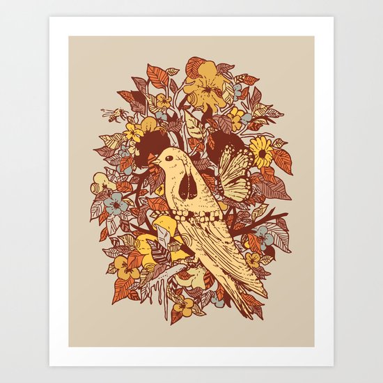 Strange and Beautiful Art Print