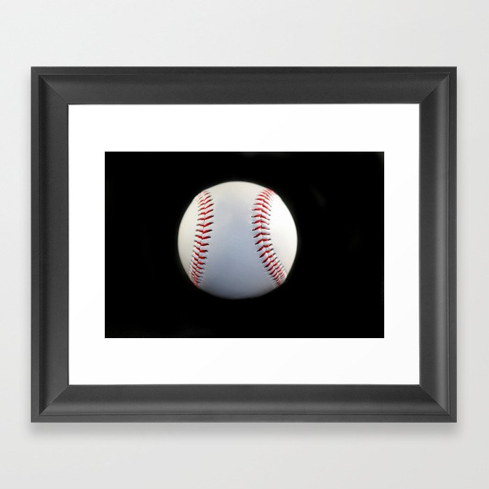 Baseball Framed Art Print