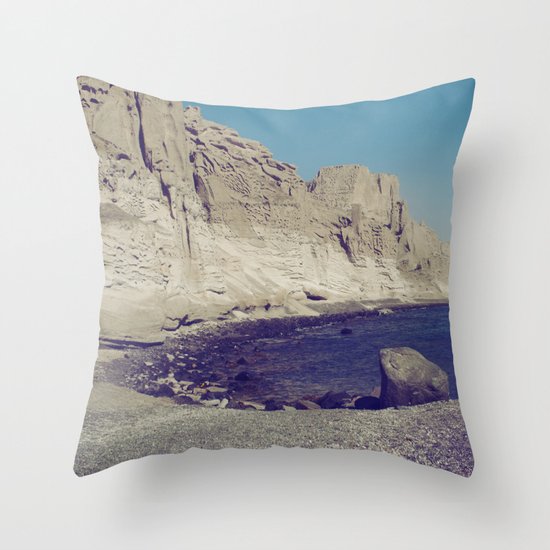 Eros Beach Throw Pillow