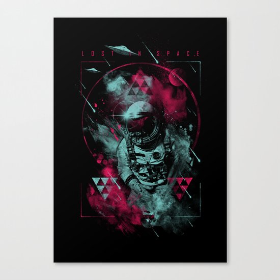 Lost in space Canvas Print
