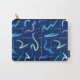 Postmodern Neon 80s Lights No.5 Carry-All Pouch