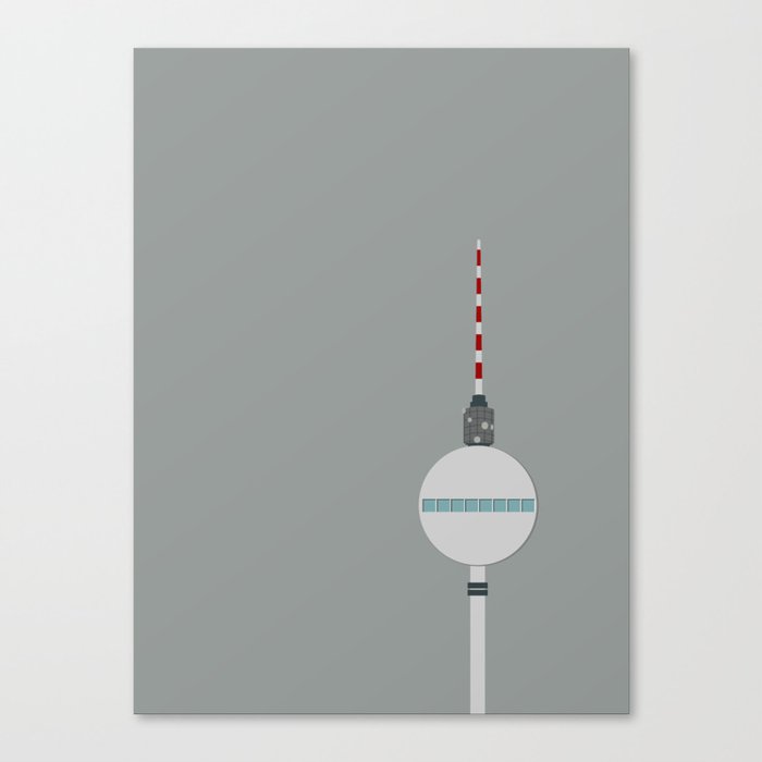 berlin television tower Canvas Print