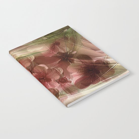 Flower Garden Abstract Notebook