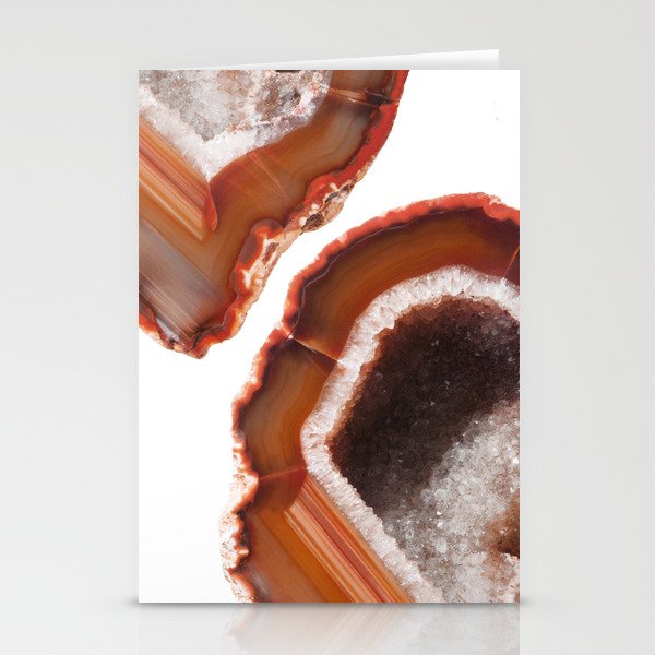 Flame Agate Stationery Cards