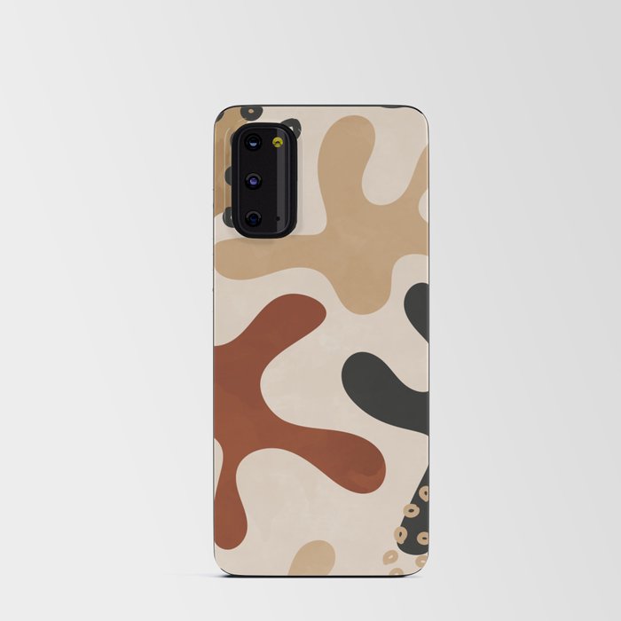 Organic Abstract Shapes 4 Android Card Case