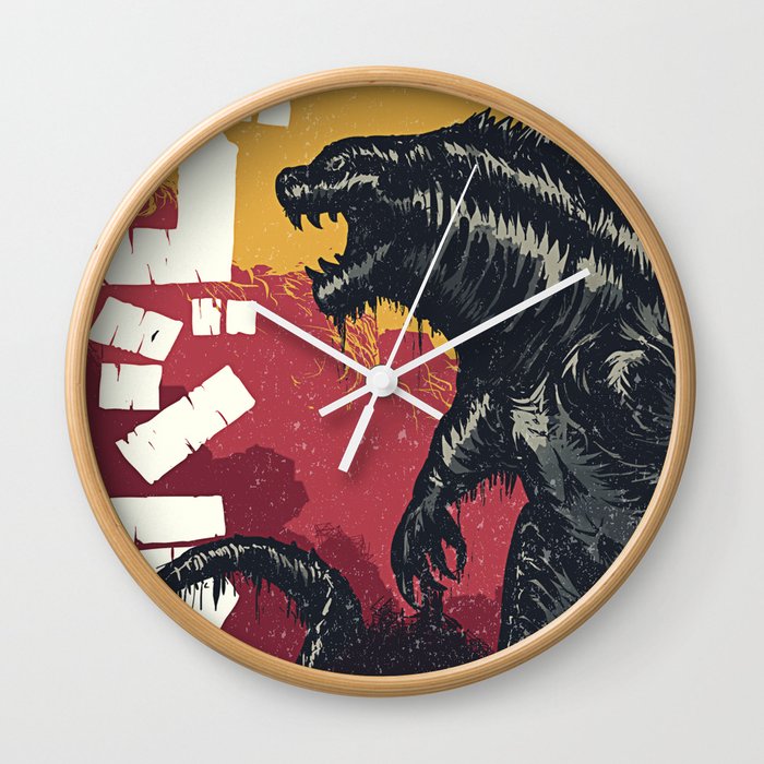 King of the Monsters Wall Clock
