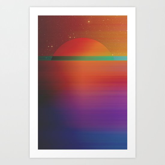 Astral Horizon 2 Art Print