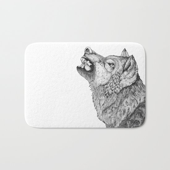 Wolf // Graphite Bath Mat