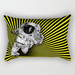 Astronaut in a black hole - Vertigo Rectangular Pillow