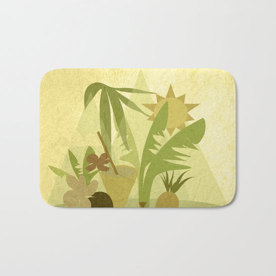 Tropical Vibes 1 Bath Mat