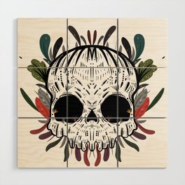 Skulls in my head Wood Wall Art