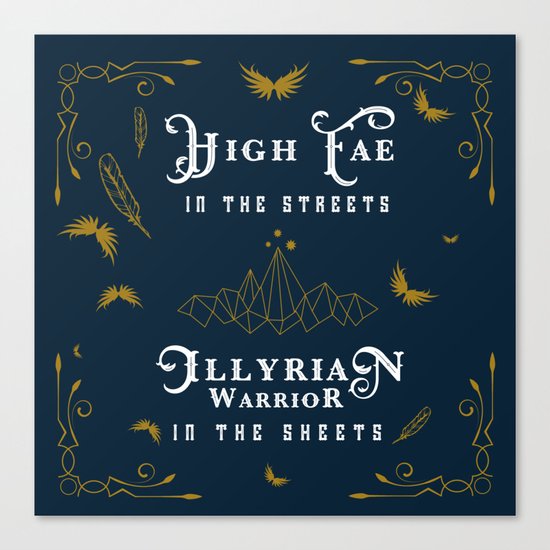 HIGH FAE IN THE STREETS Canvas Print