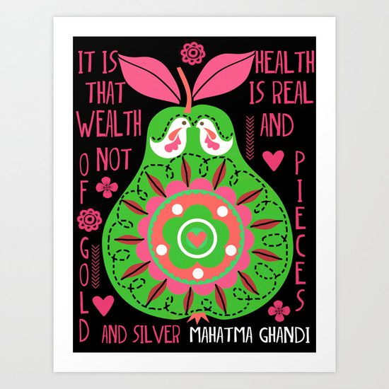 Health Art Print