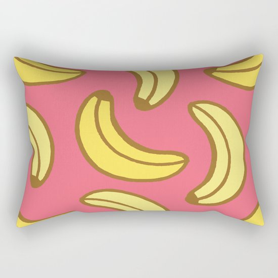 Bananas Rectangular Pillow