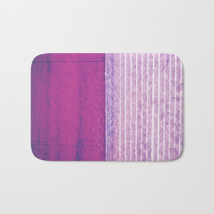 muted plum soft enzyme wash fabric look Bath Mat