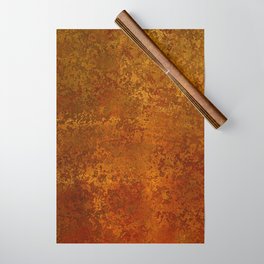 Vintage Copper Rust, Minimalist Art Wrapping Paper
