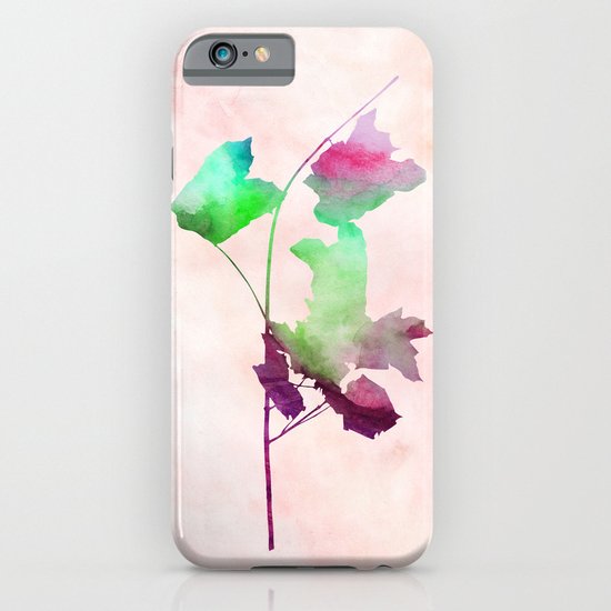 maple 2 watercolor by Jacqueline Madonado & Garima Dhawan iPhone & iPod Case