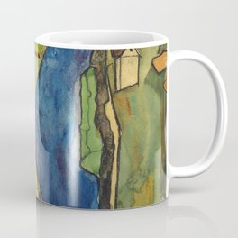Egon Schiele "Stadt am blauen Fluss (Town on the blue river)" Coffee Mug