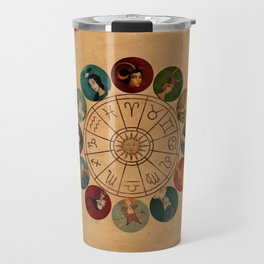Zodiac Wheel Travel Mug