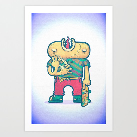 brain free Art Print