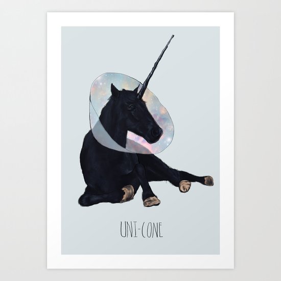 Uni-Cone Art Print