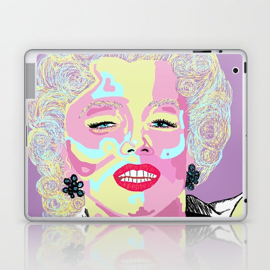 Marilyn M Laptop & iPad Skin