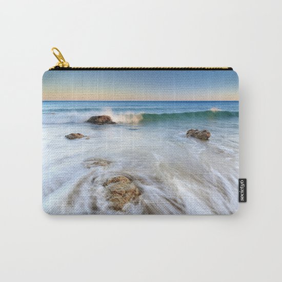 "Summer waves". At the beach...... Carry-All Pouch